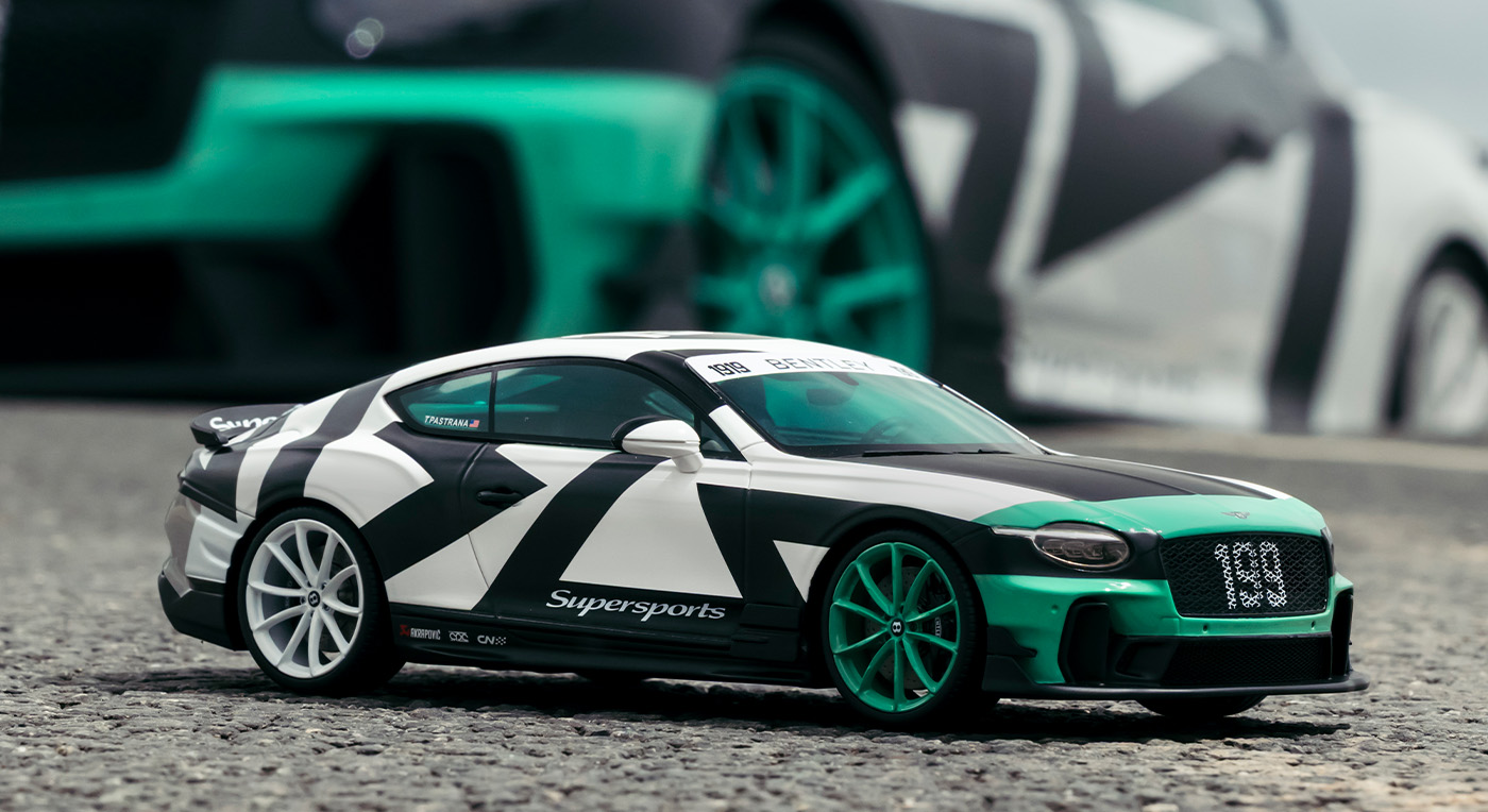 Bentley Motors launches Supersports FULLSEND miniatures — article image